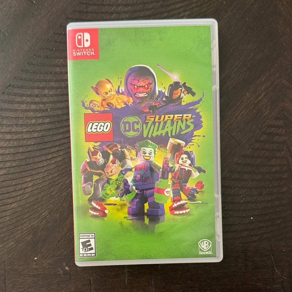 LEGO DC Super Villains for Nintendo Switch - Vibrant Green Cover
